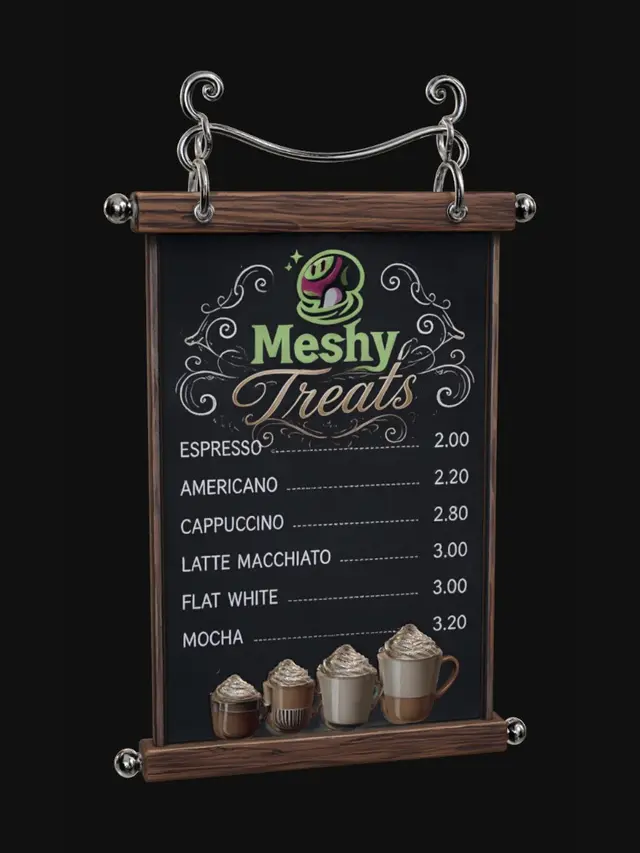 3D model for Whipped Cream Mugs