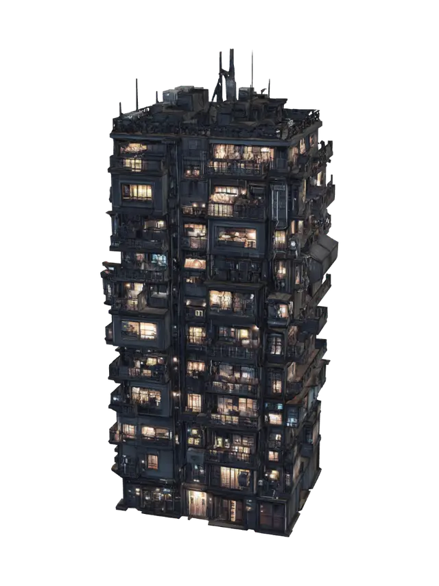 3D model for Tower of Windows