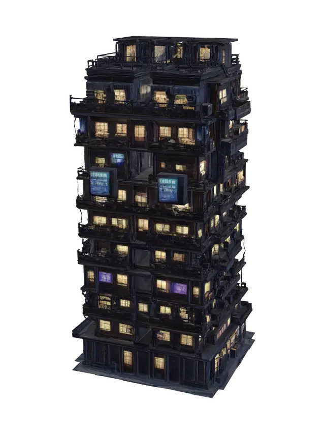 3D model for Future City Neon