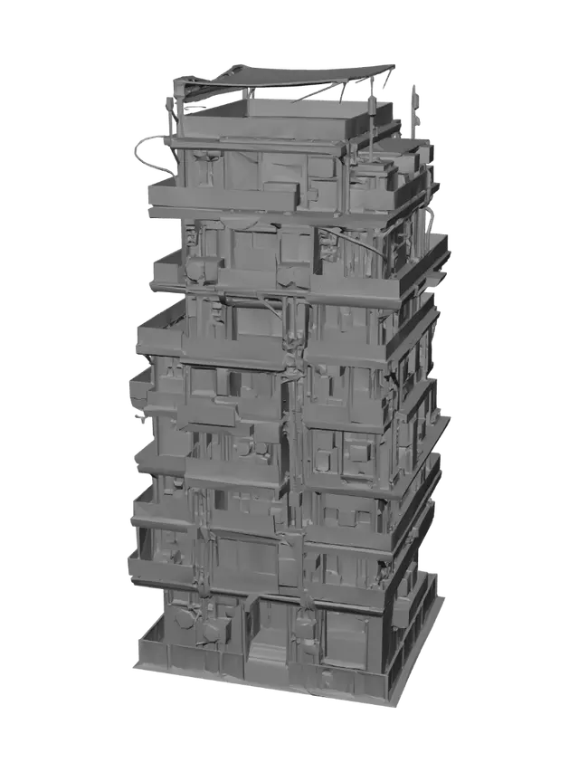 3D model for The Iron Stack