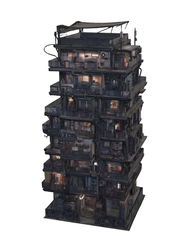 3D model for The Iron Stack