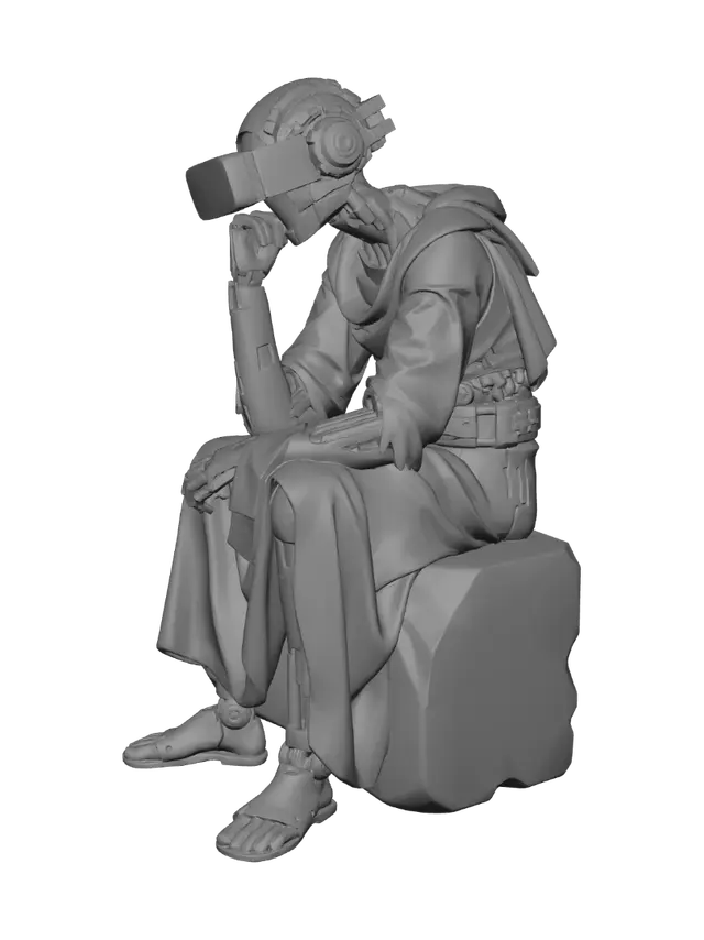 3D model for Molten Thinker
