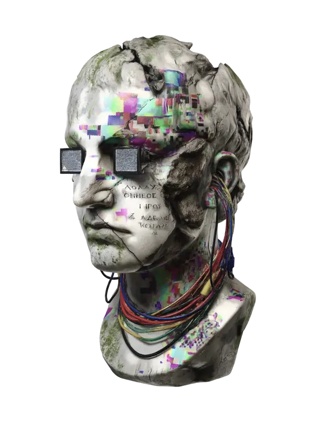 3D model for Glitched Antiquity