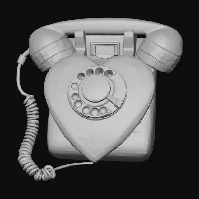 3D model for Vintage Love Call