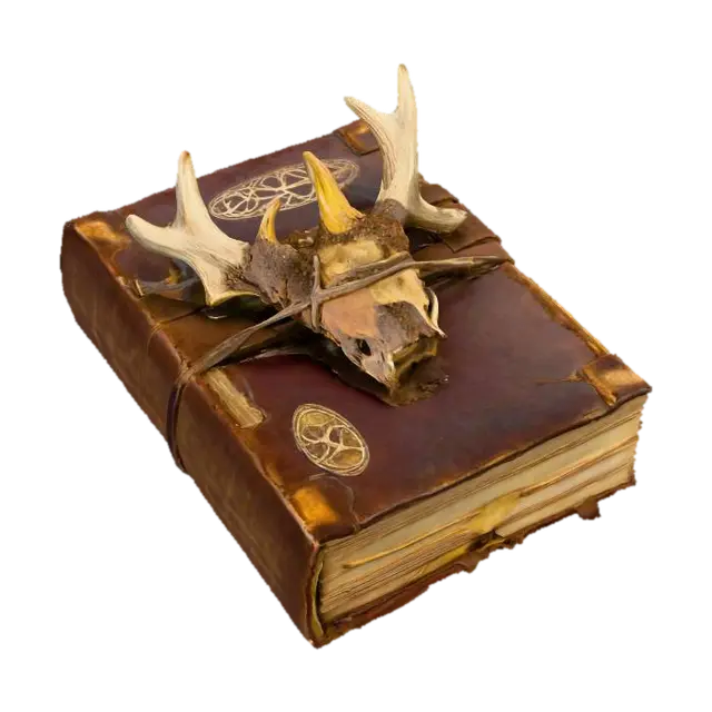 Anten Relic Book - Item 3D model, vytvořený pomocí AI