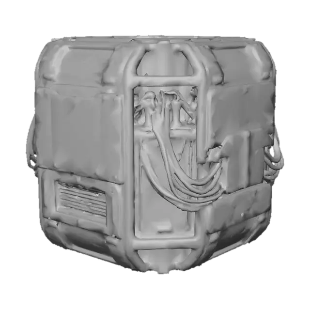 3D model for Planter Cyberpunk