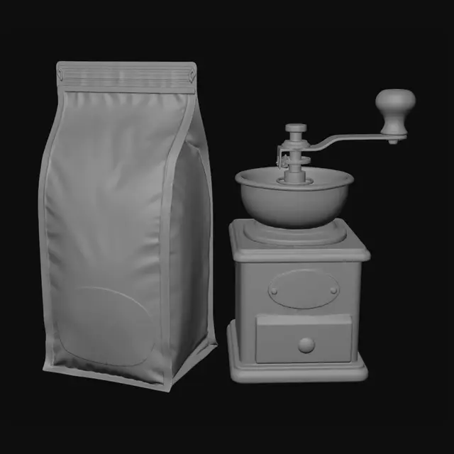 3D model for Roast and Grind