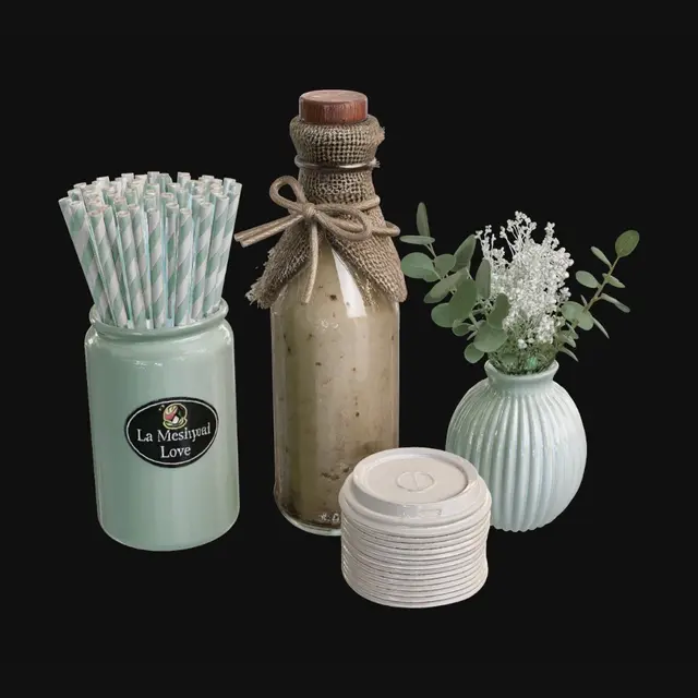 3D model for Pastel Eco Kitchen Set