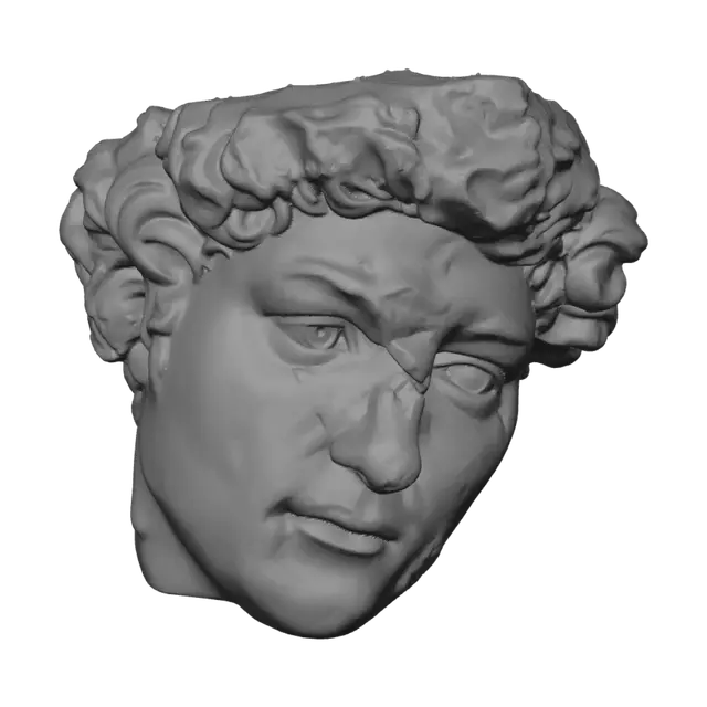 3D model for Cracked Marble Bust