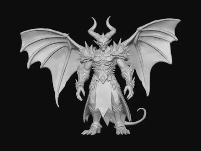 3D model for A underworld lord of hell