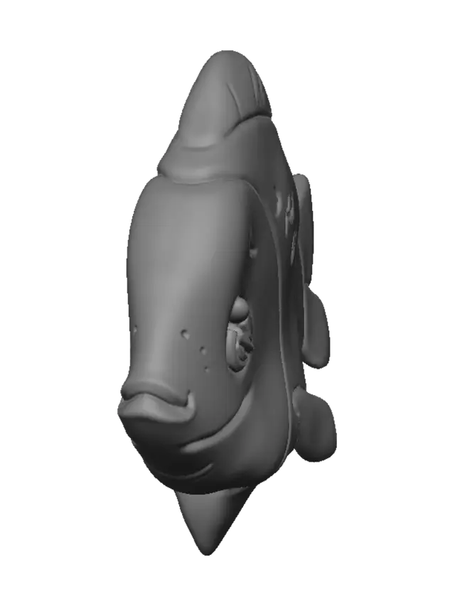 3D model for Paper Creature on the Floor