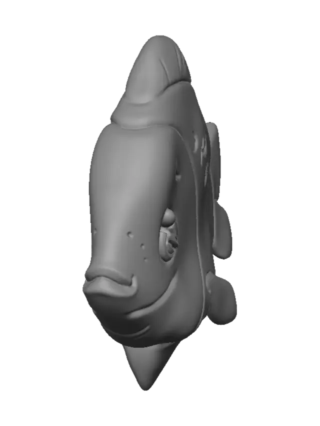 3D model for Paper Creature on the Floor