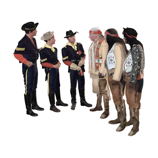 3D model for Frontier Diplomats at the Camp