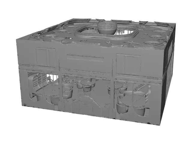 3D model for Crystal Chandelier Casino Atrium