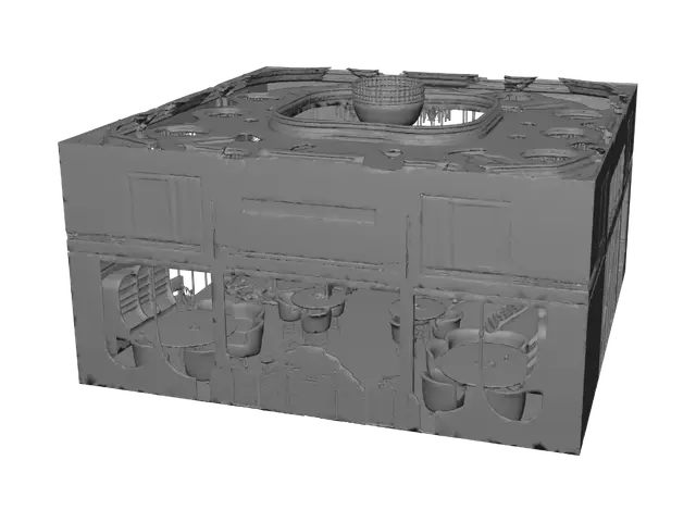 3D model for Crystal Chandelier Casino Atrium