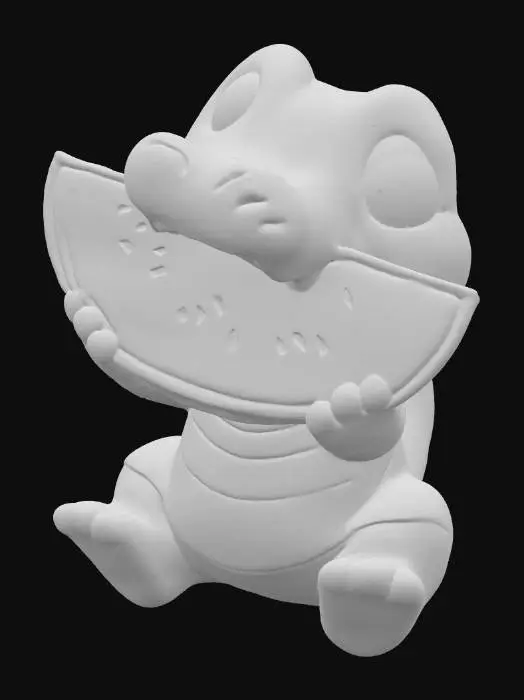 3D model for Watermelon Croc