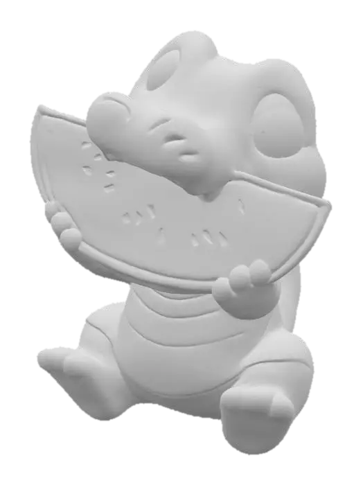 3D model for Watermelon Croc