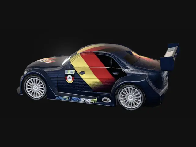 3D model for Belgian Flag Racer