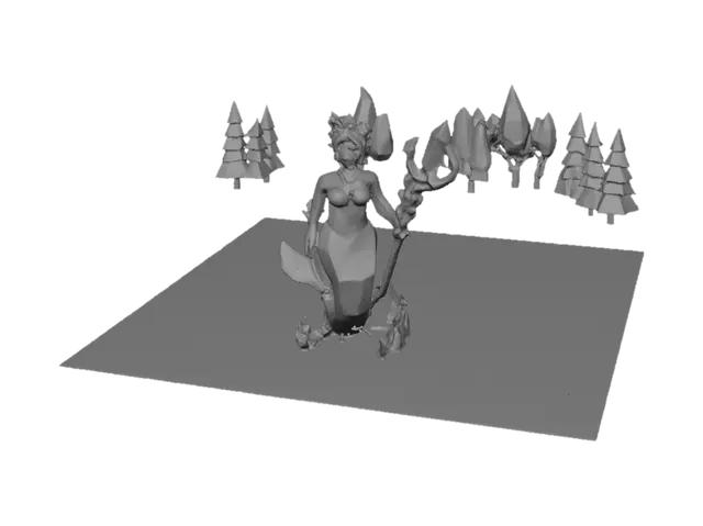 3D model for Emerald Tide