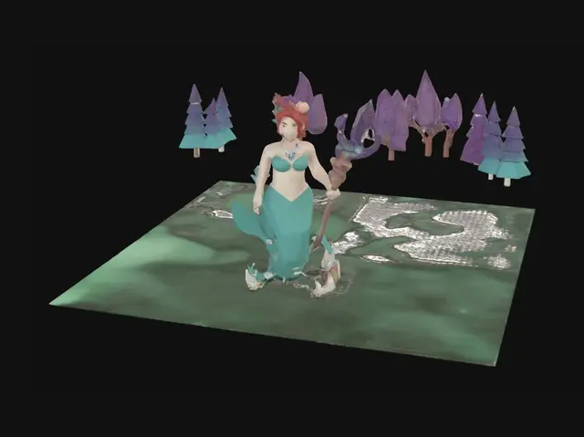 3D model for Emerald Tide