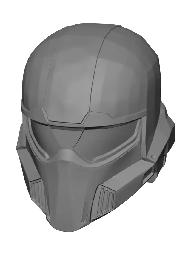 3D model for Helldiver Helmet