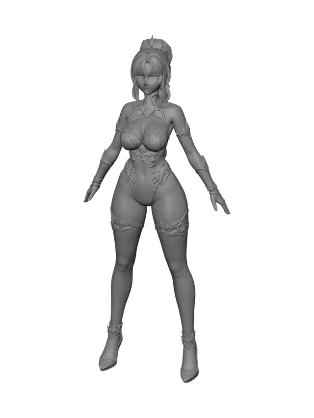 3D model for Crimson Empress