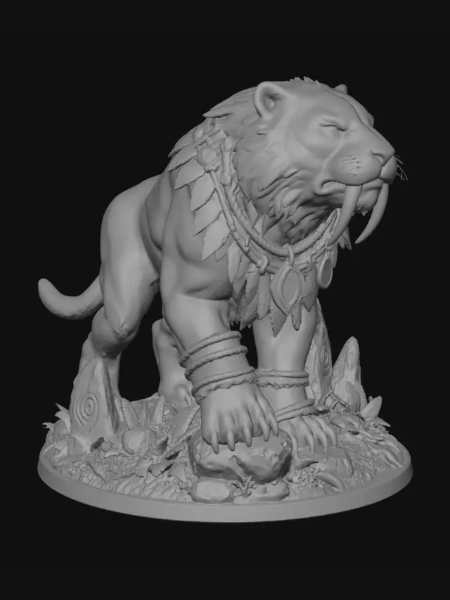 3D model for Runic Sabertooth