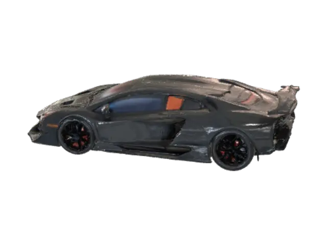 3D model for bana lamborghini gibi her tarafı detaylı ve havalı bir araba yap canavarımsı ve havalı olsun maximum 19 mb olsun 7 cm olsun