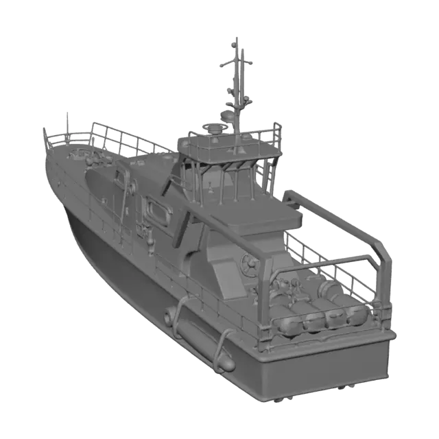 3D model for Stealth Fast Patrol Vessel