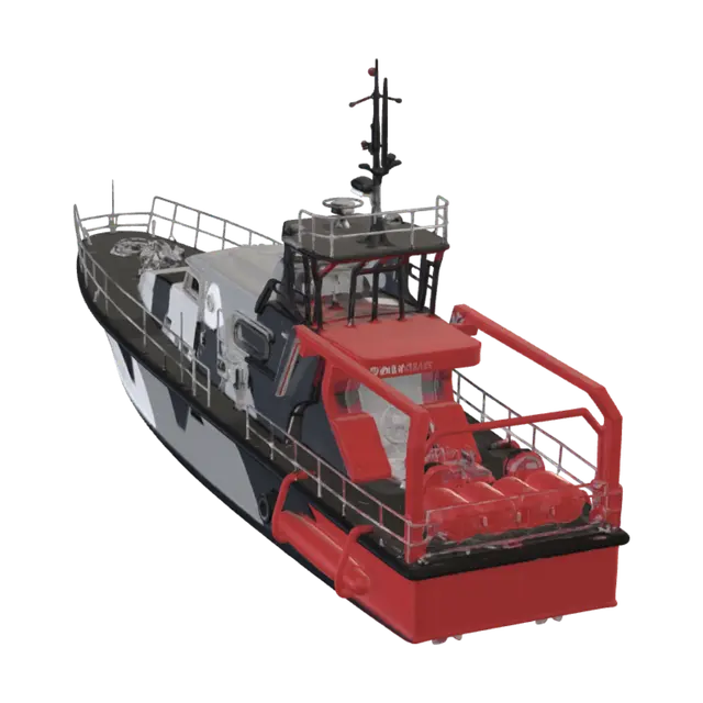 3D model for Stealth Fast Patrol Vessel
