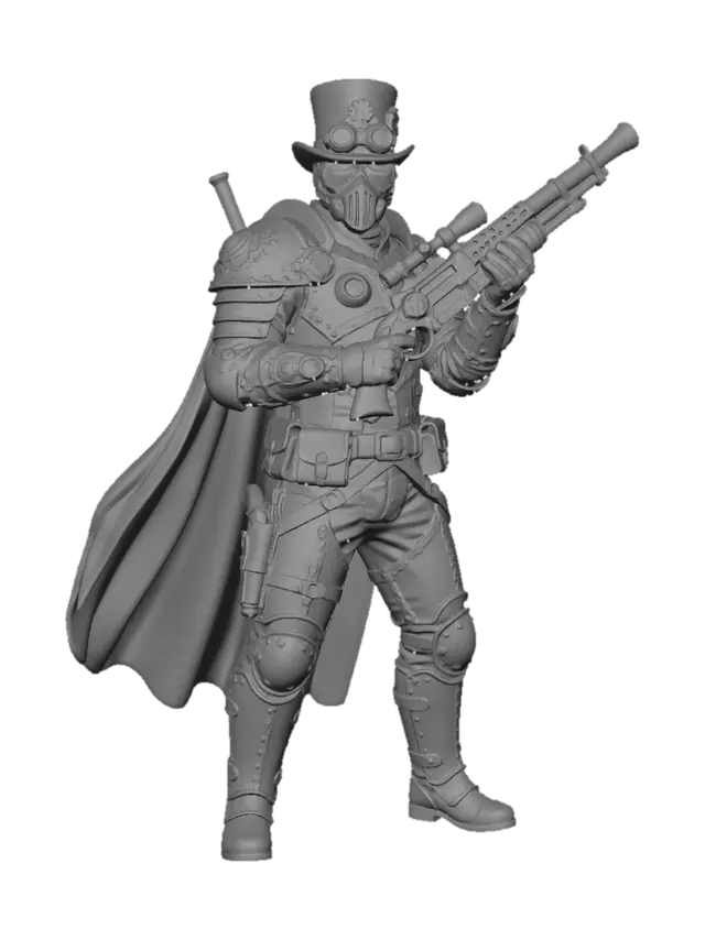 3D model for Bronze Clockwork Warrior