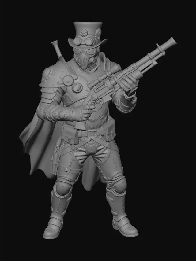 3D model for Brass Sentinel