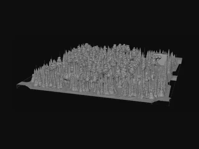 3D model for Eldergrove Quest Map