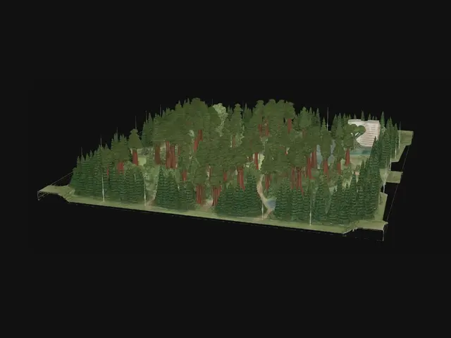 3D model for Eldergrove Quest Map