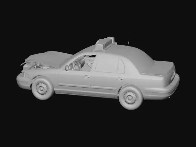 3D model for Mud-Caked NYPD Cruiser