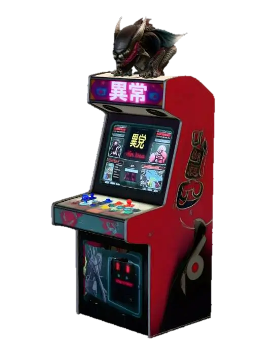Anomaly Arcade 3D model, vytvořený pomocí AI