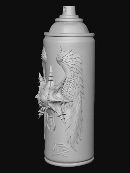 3D model for One-Eyed Spiked Star