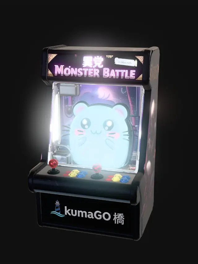 3D model for Monster Battle Arcade at KumaGO Bridge