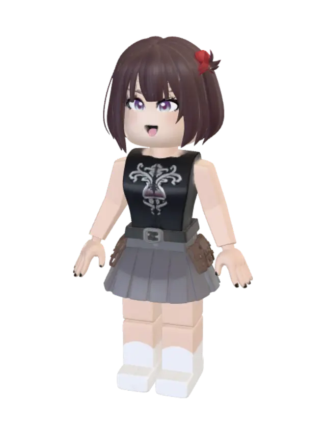 3D model for Crimson Ribbon Adventurer