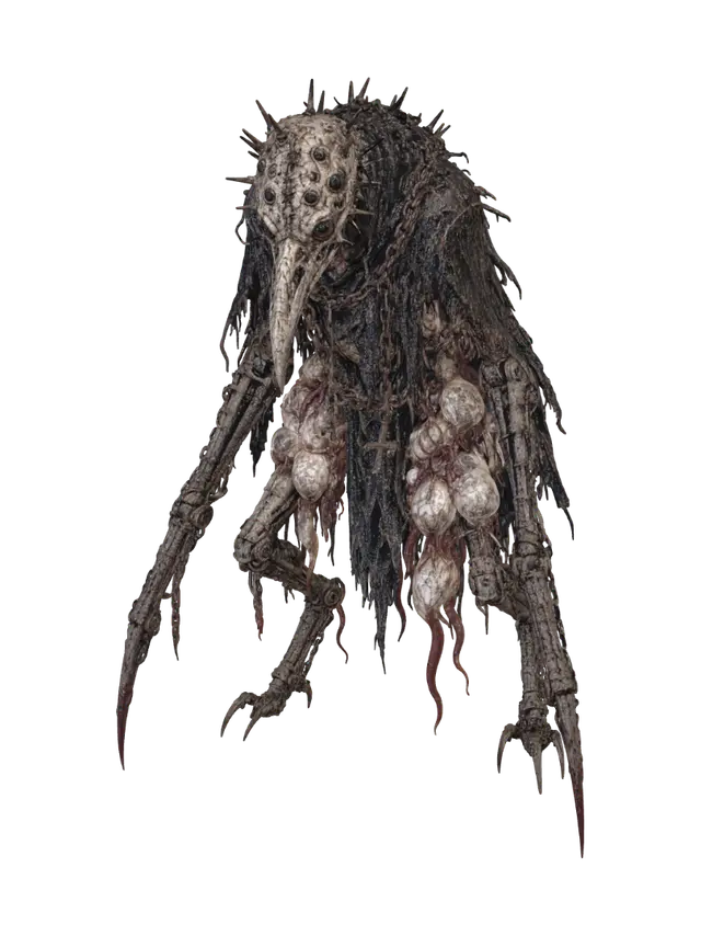 The Plague Harbinger - Symbolic 3D model, vytvořený pomocí AI