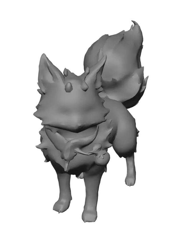 3D model for Celestial Fox