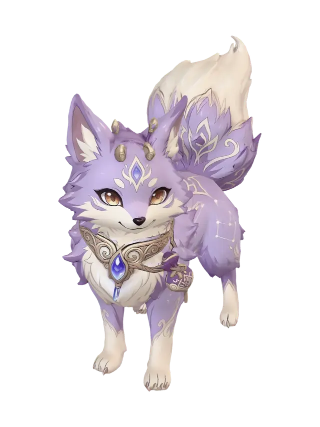 3D model for Celestial Fox