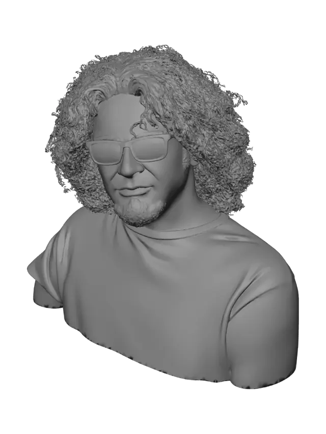 3D model for Riverbank Portrait