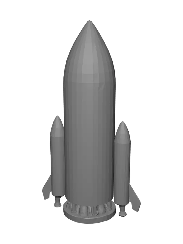 3D model for 3F Rocket