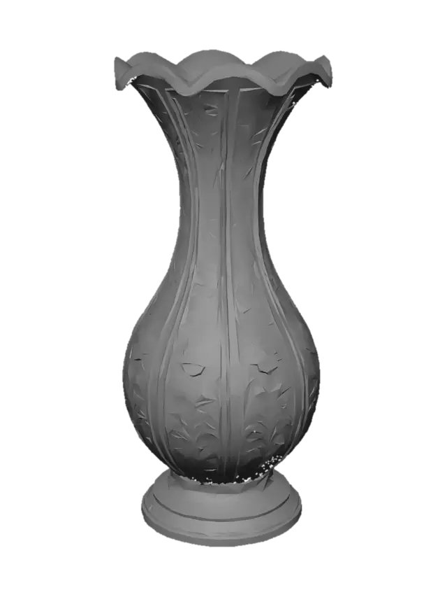 3D model for Ornate Blue and Gold Vase