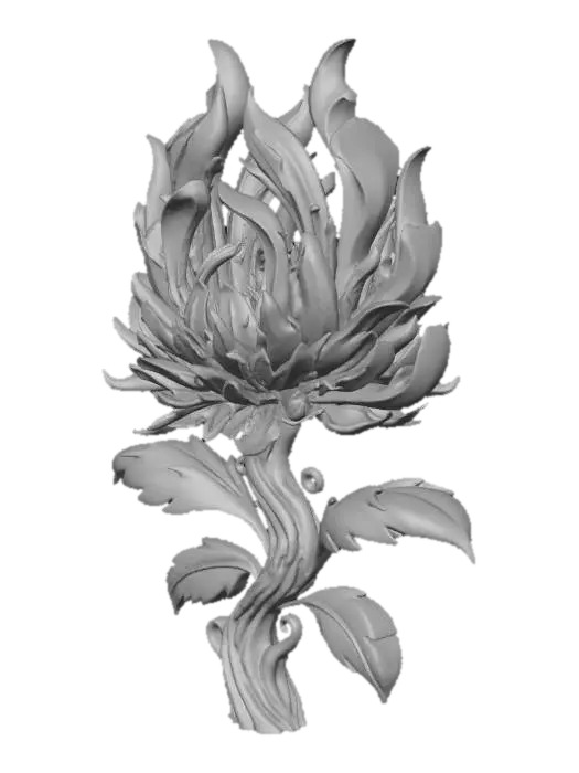 3D model for Ethereal Blossom