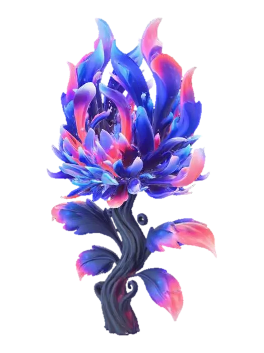 3D model for Ethereal Blossom