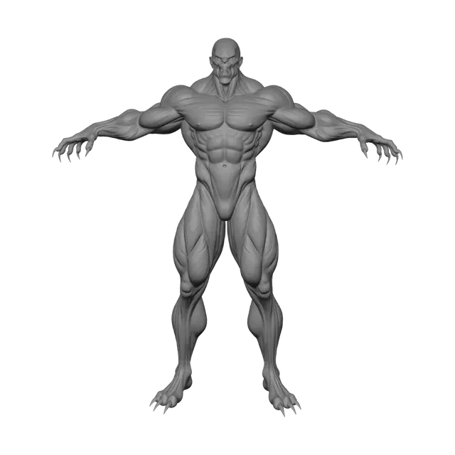 3D model for Abyssal Behemoth