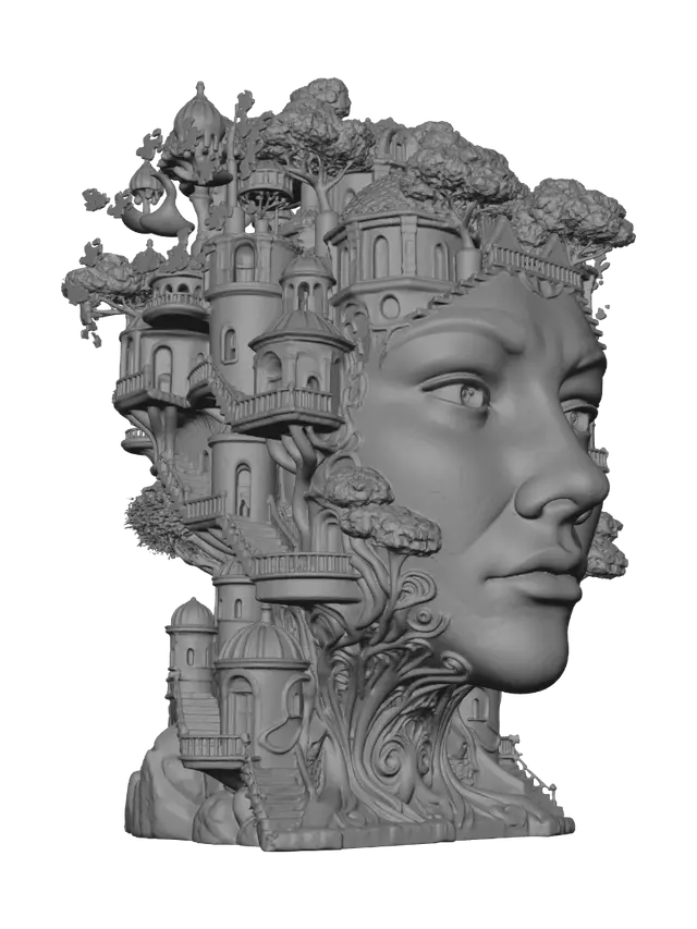 3D model for Mind Palace