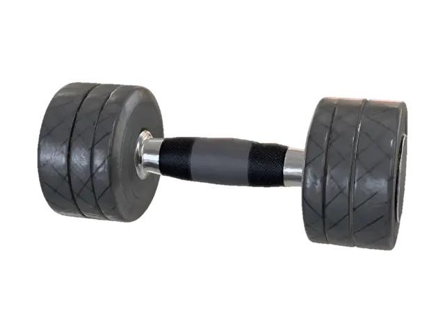 realistic texture dumbbell 3D model, vytvořený pomocí AI